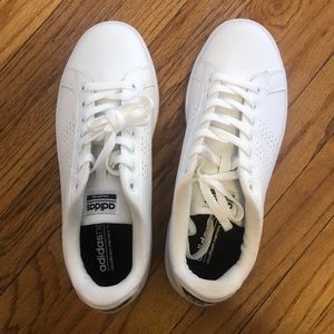 Adidas white sneakers
